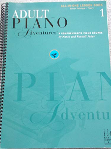 Adult Piano Adventure All-In-One Piano Course Book1 Book/Online Media ...